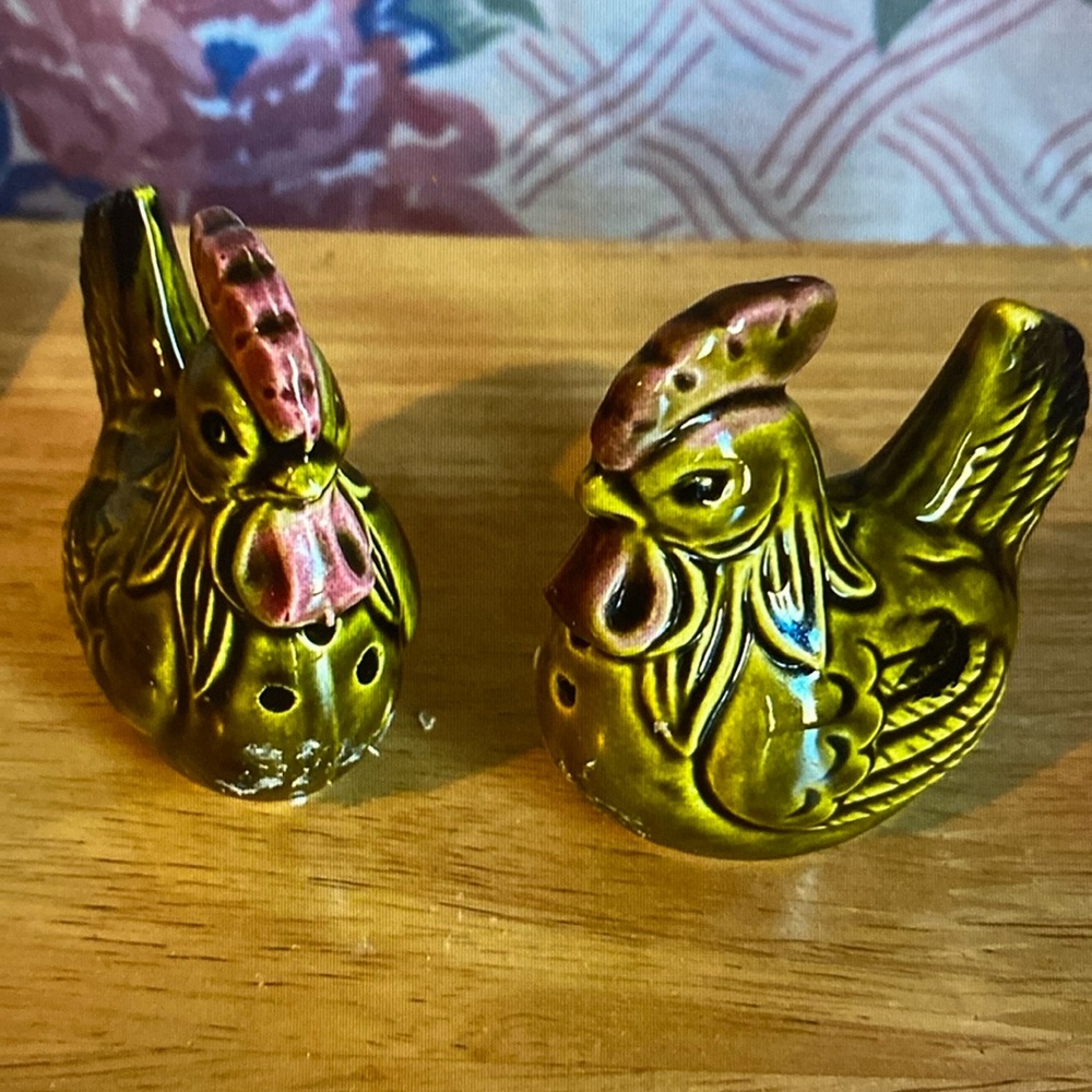 Japan Rooster salt and pepper